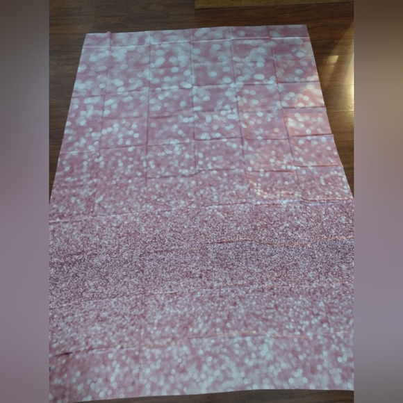 Decorative backdrop cloth with the design shown come unopen (pink/rose gold 8B) - Picture 8 of 12